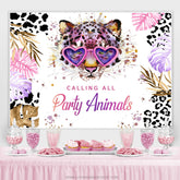 Glänzend Berufung Alle Party Tiere Glücklich Geburtstag Hintergrund